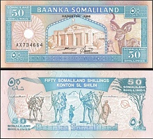 *50 Šilingov Somaliland 1996-2002, P7 UNC - Kliknutím na obrázok zatvorte -
